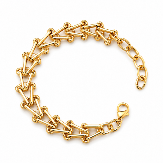 Bracelet Élégance Rose Gold Branch – Finition Rose Gold