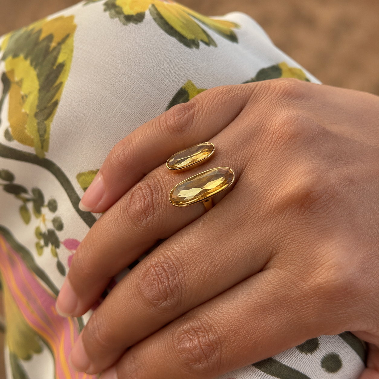 Bague Ajustable Cristal – 3 Coloris
