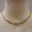 Collier Doré à Maillons – Médaillons Scintillants