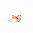Bague Éclat Sculpté – Rose Gold