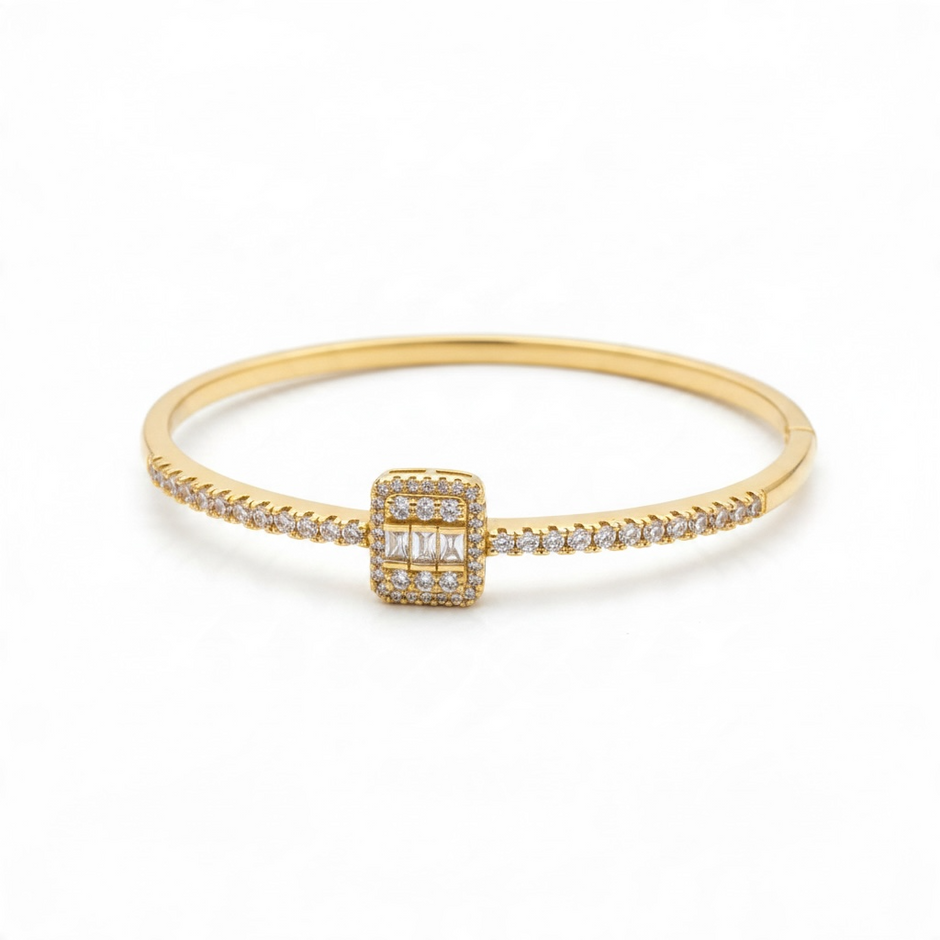 ✨ Bracelet Jonc Doré – ANIBA JEWELS