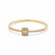 ✨ Bracelet Jonc Doré – ANIBA JEWELS