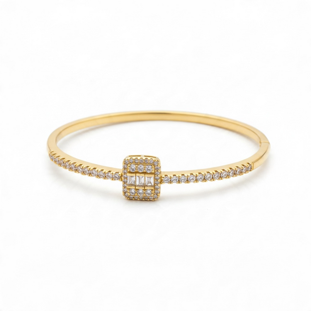 ✨ Bracelet Jonc Doré – ANIBA JEWELS