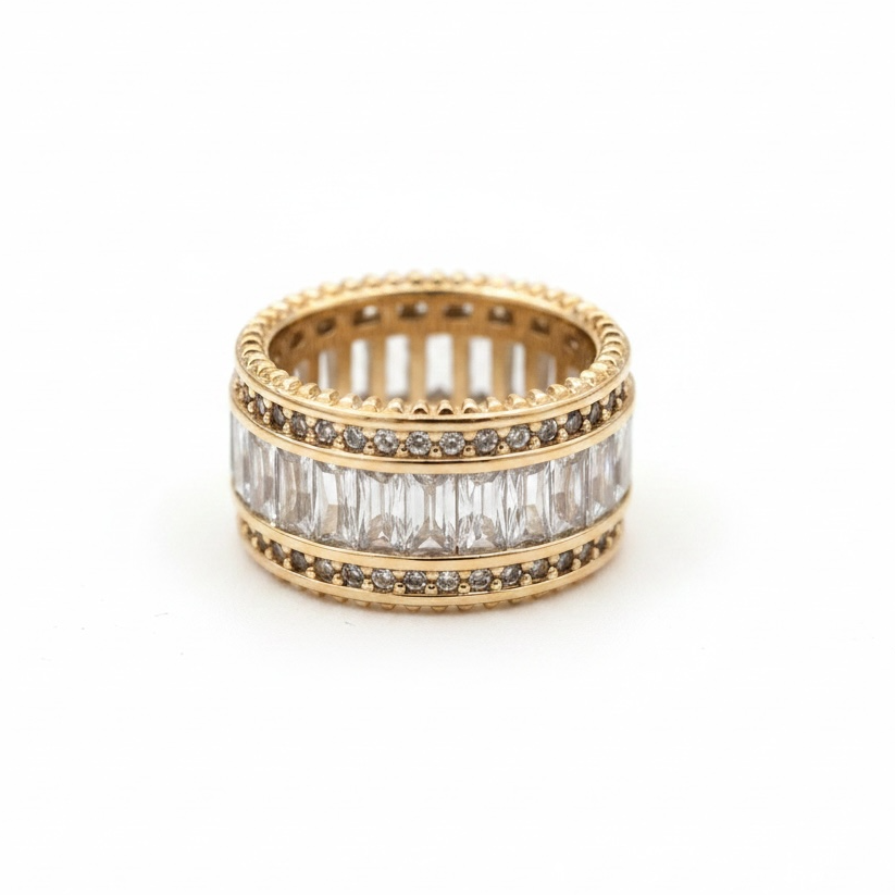Bague Prestige Baguette – Rose Gold