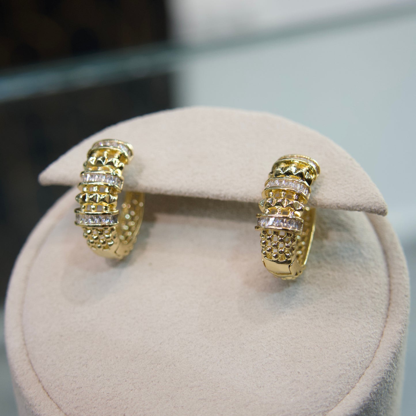 Parure Bijoux Luxe Dorée – Collier, Bracelet, Bague et Boucles d’oreilles