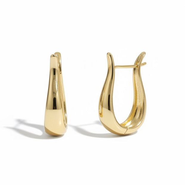 Boucles d’oreilles Goutte Dorées