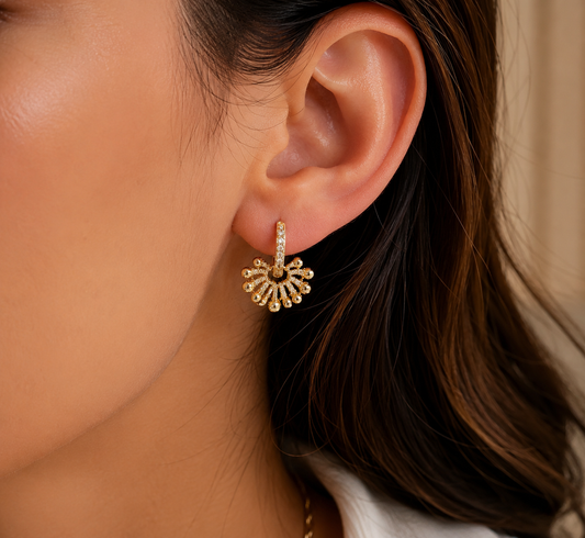 Boucles d’Oreilles Rose Gold – Qualité XP Premium