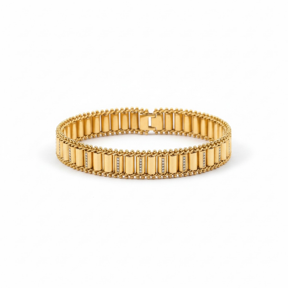 Gourmette Hsira Rose Gold