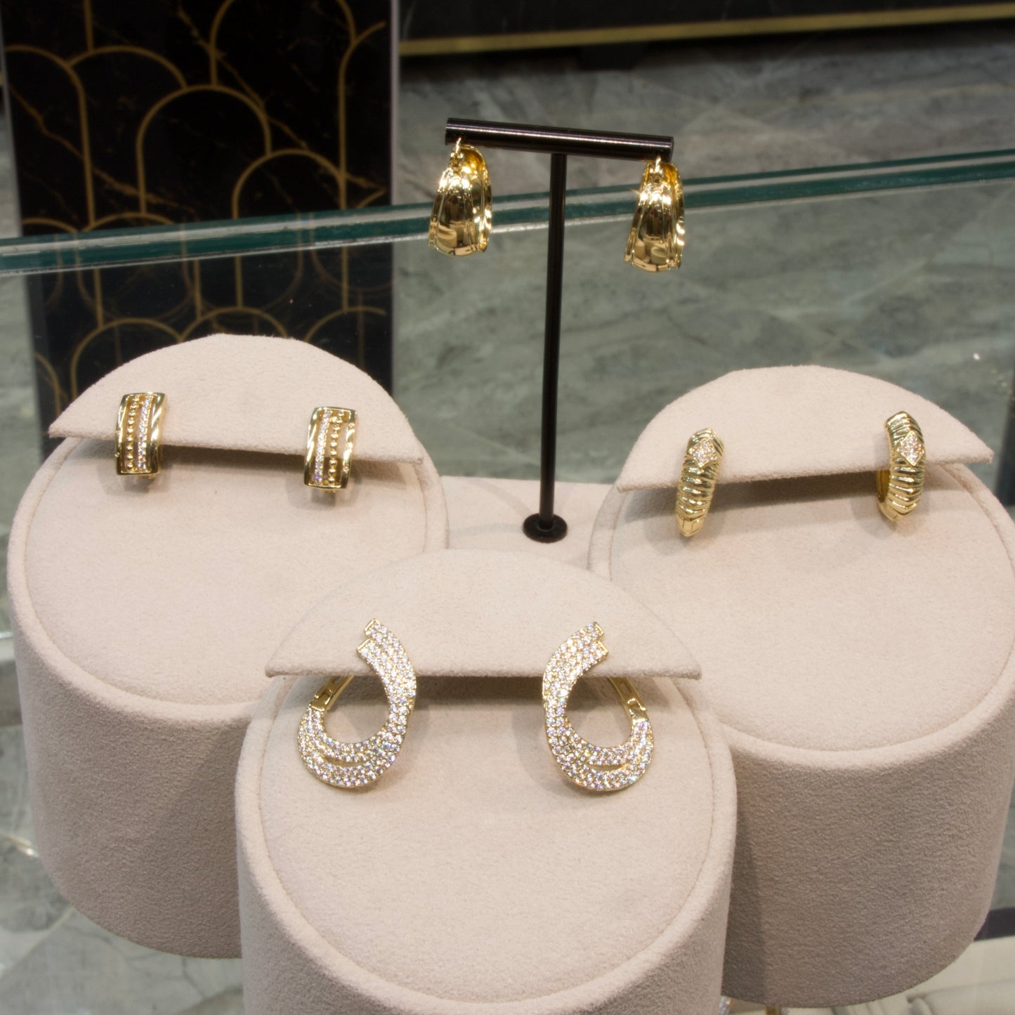 ✨ Boucles Élégance Dorée – Collection Premium