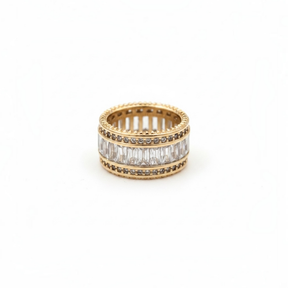 Bague Prestige Baguette – Rose Gold