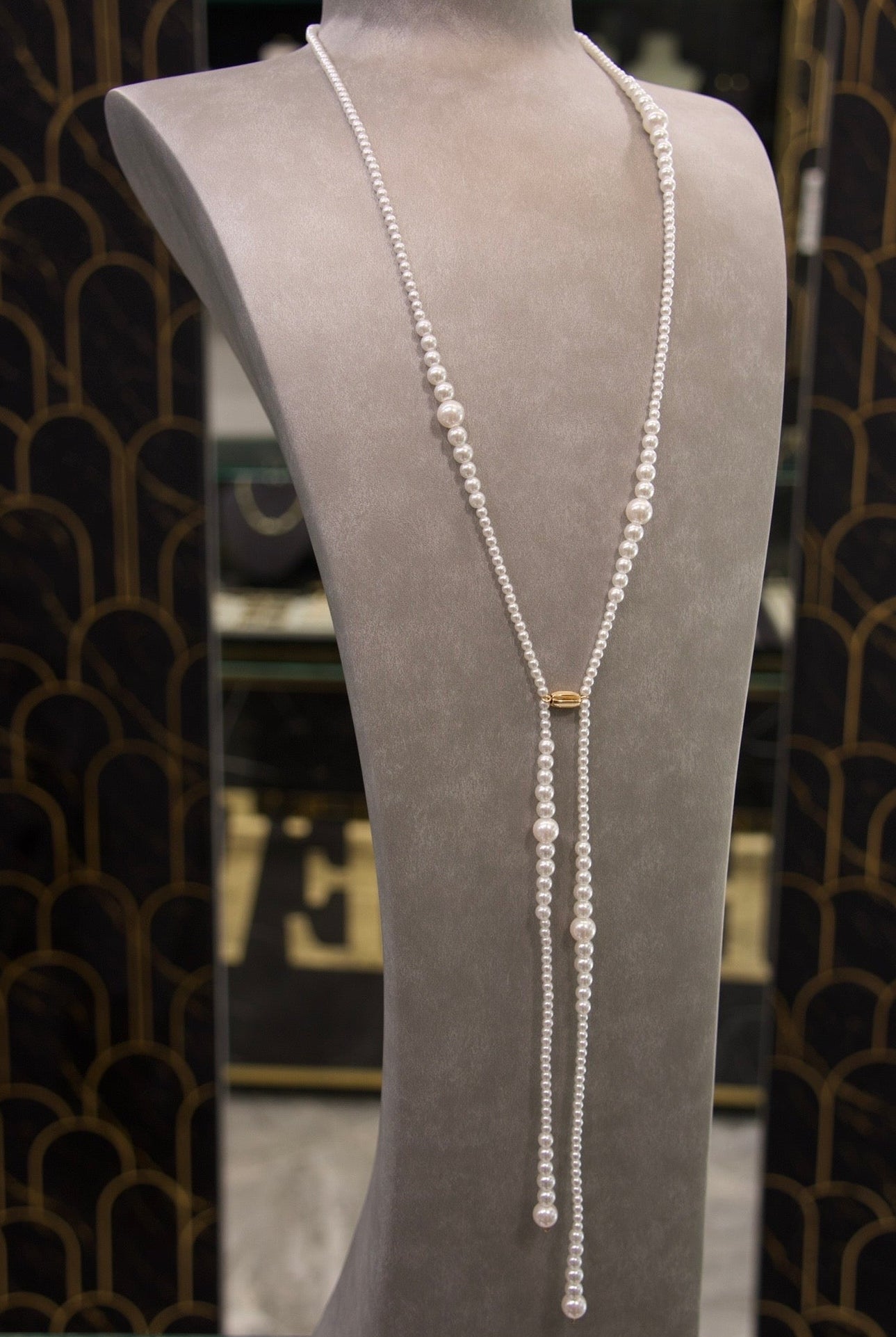 Collier Sautoir Perles Élégance ✨