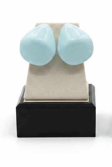 Boucles d’oreilles goutte pastel – style estival chic