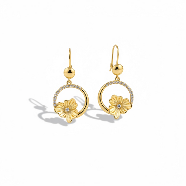 Boucles d’Oreilles Fleur XP
