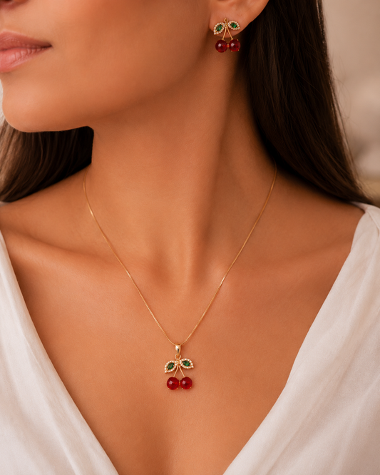 🍒 Ensemble Cerise – Élégance & Féminité