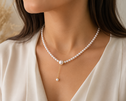 Collier Élégance Perle – Raffinement Intemporel