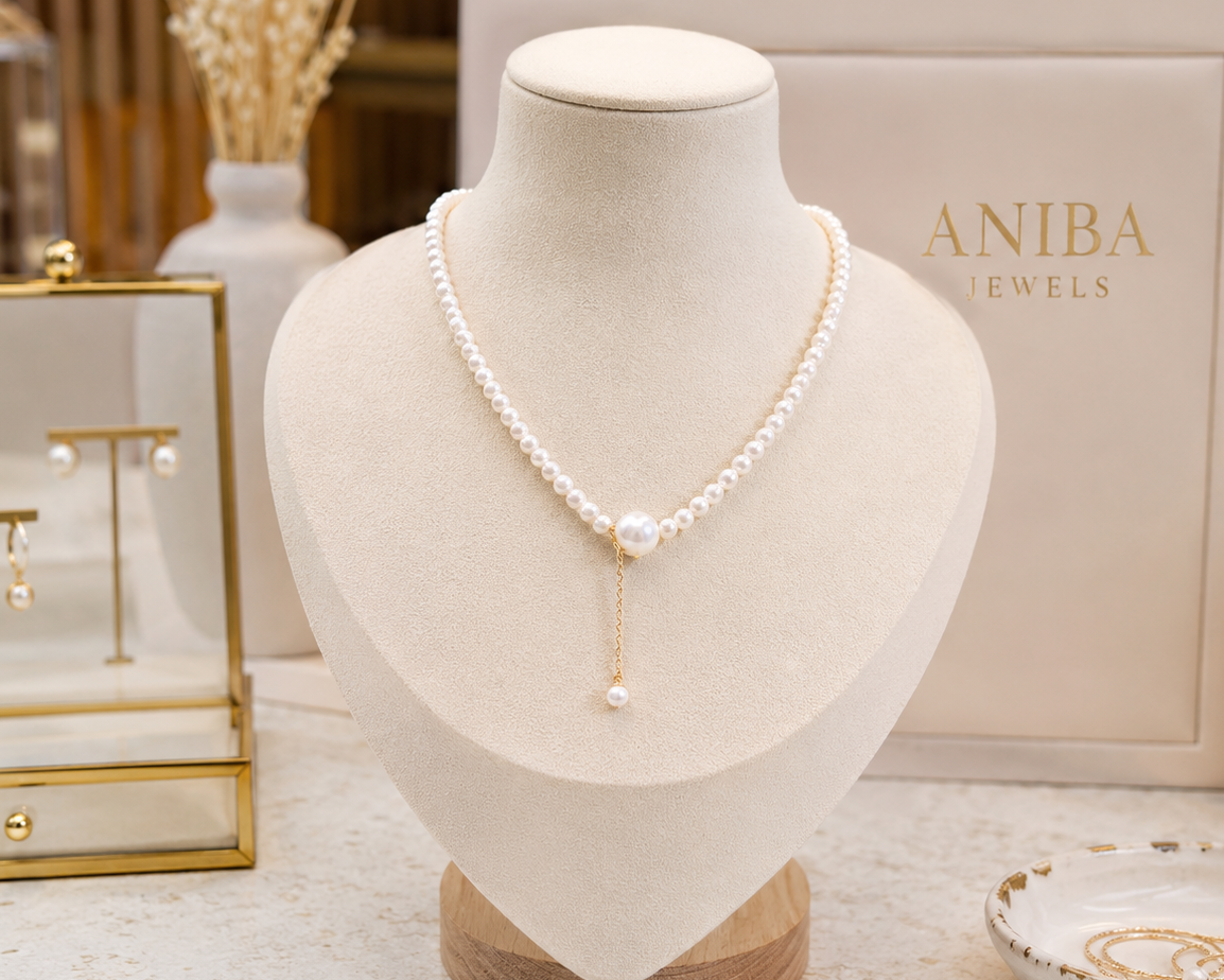 Collier Élégance Perle – Raffinement Intemporel