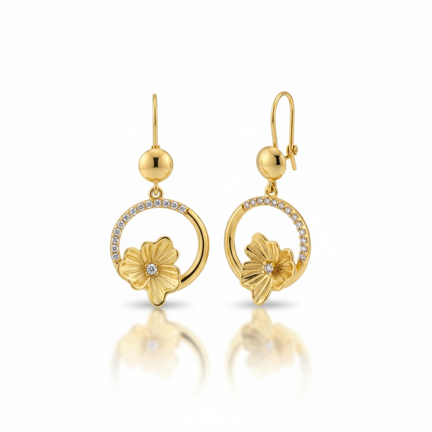 Boucles d’Oreilles Fleur XP