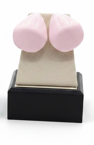 Boucles d’oreilles goutte pastel – style estival chic