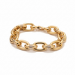 Bracelet Maille Ovale Oversize