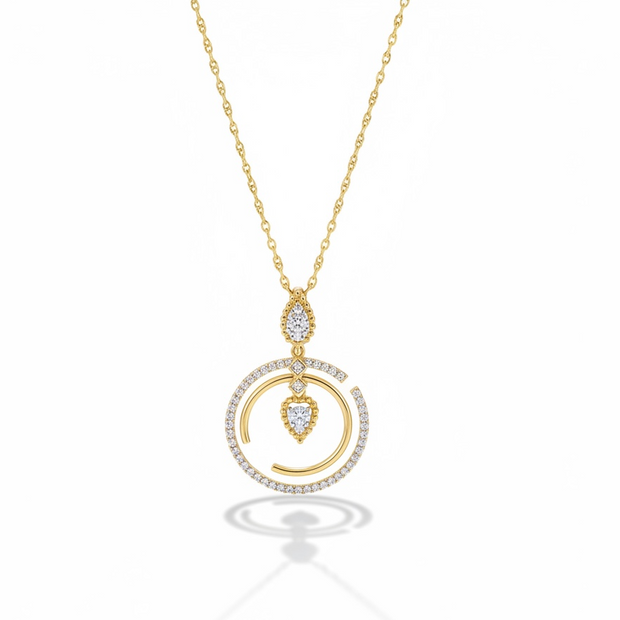Collier Cercle Diamanté XP