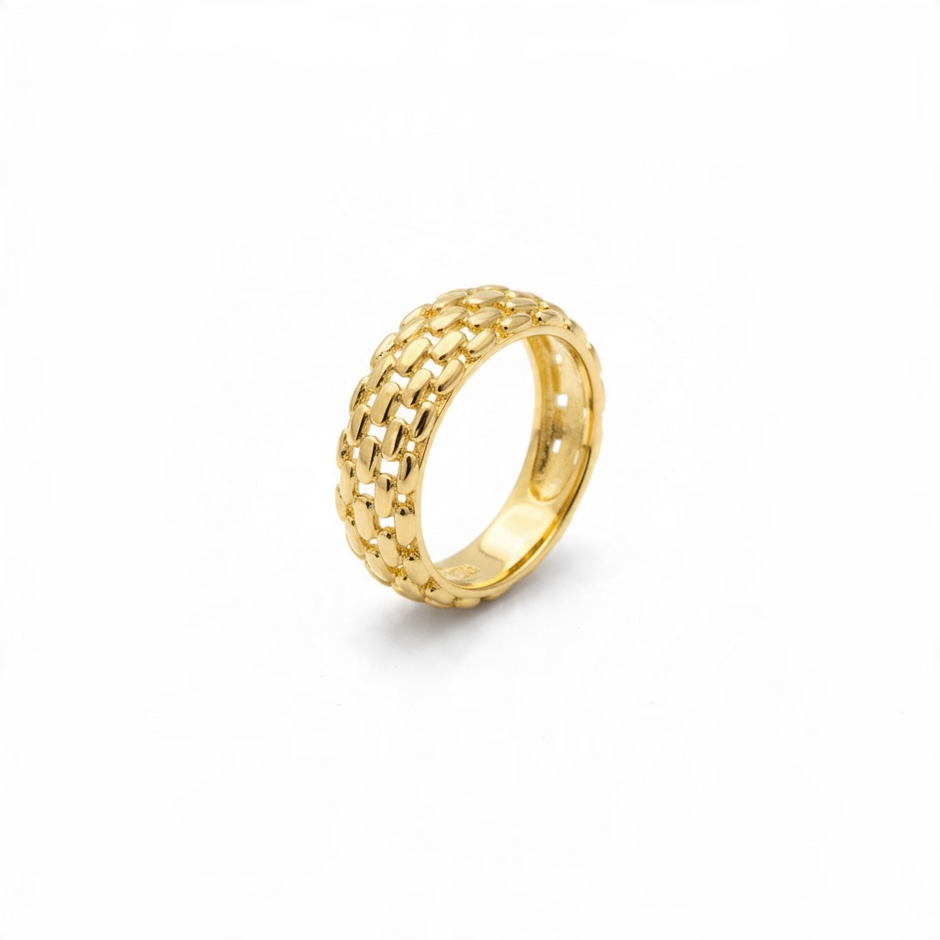 Bague Maille Dorée