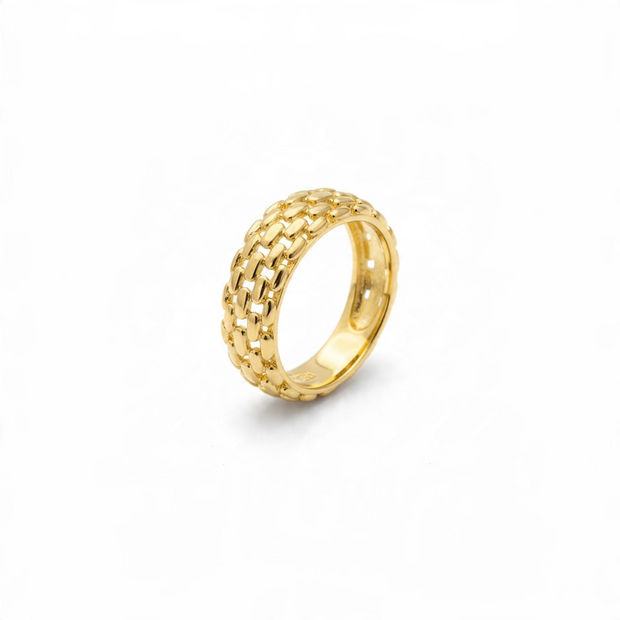 Bague Maille Dorée