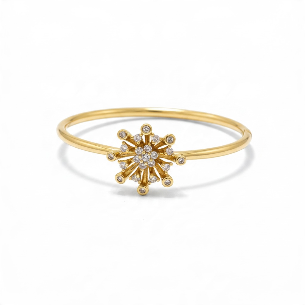 Bracelet Soleil Doré – Pierres Scintillantes