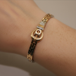 Bracelet Élégance Rose Gold & Argenté