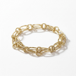 Bracelet Maille Élégante Doré