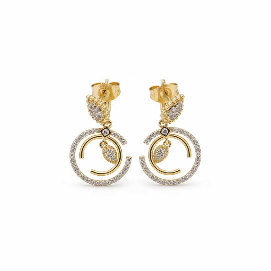 Boucles d’Oreilles Cercle Élégant XP