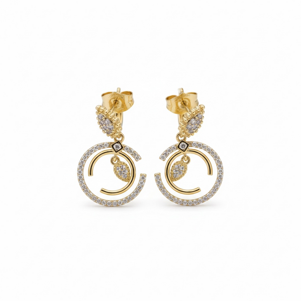 Boucles d’Oreilles Cercle Élégant XP