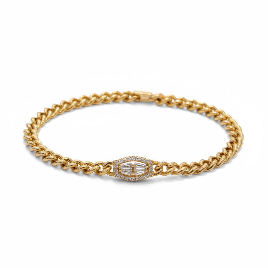 Gourmette Rose Gold Élégance Fine