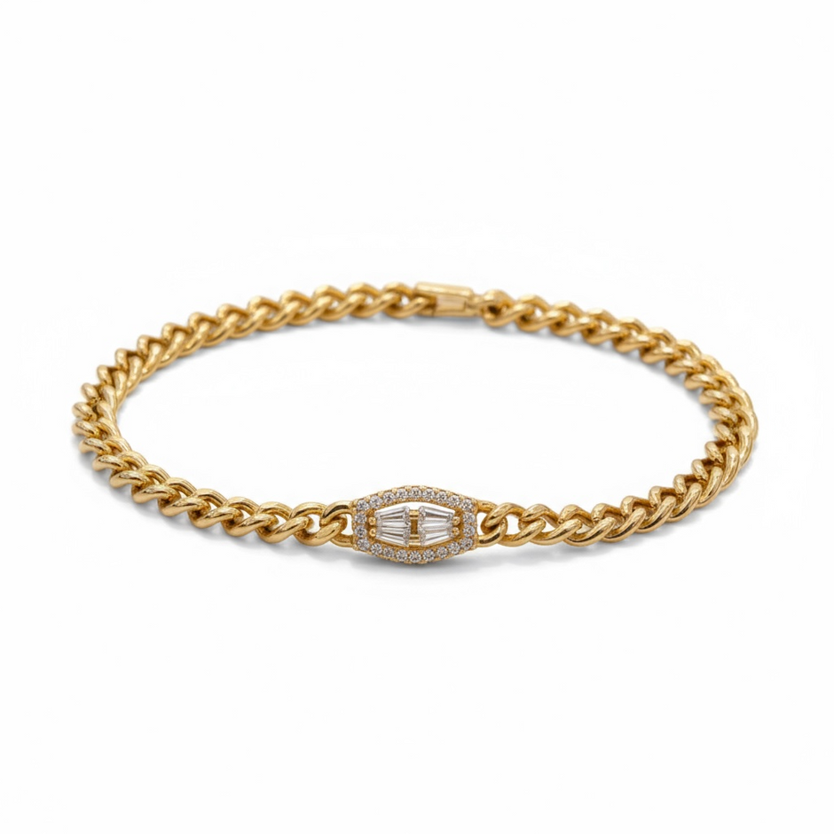 Gourmette Rose Gold Élégance Fine