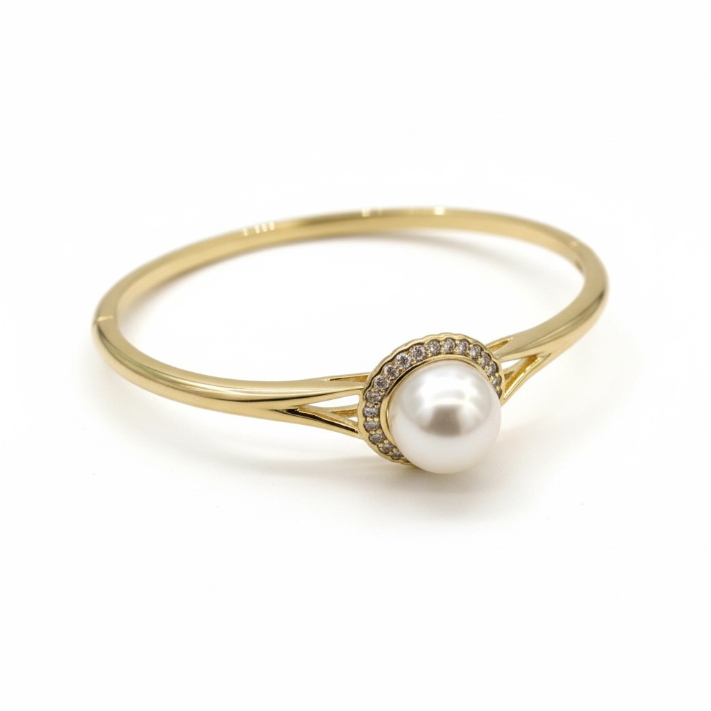 Bracelet Perle Dorée Élégance