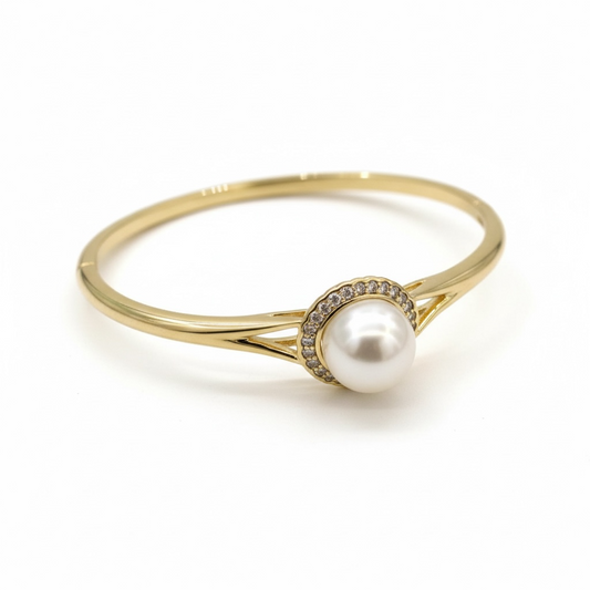 Bracelet Perle Dorée Élégance