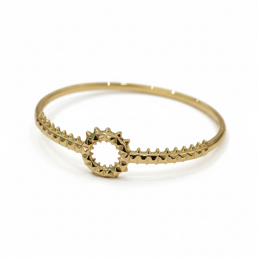 Bracelet Doré Élégance Fleur