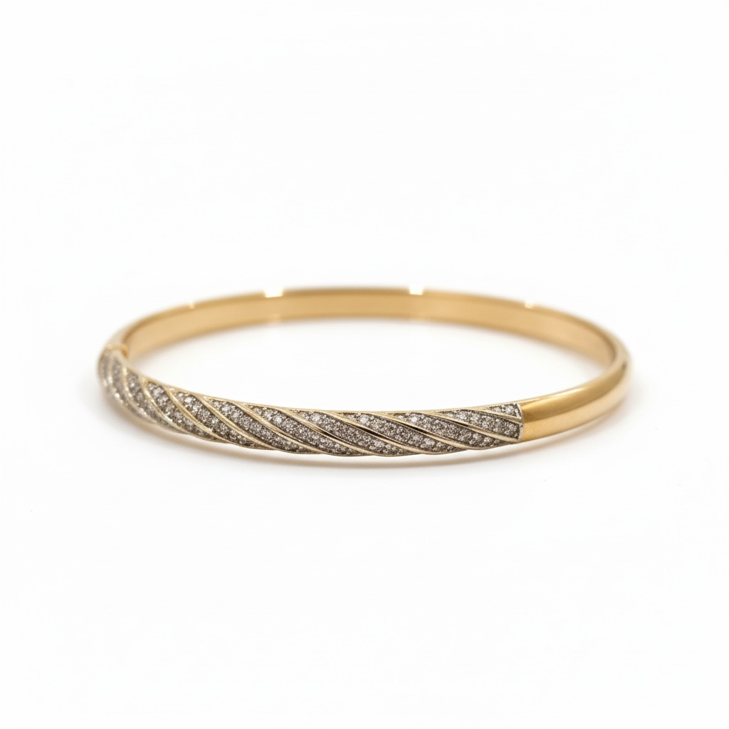 Bracelet Rose Gold Élégance Géométrique