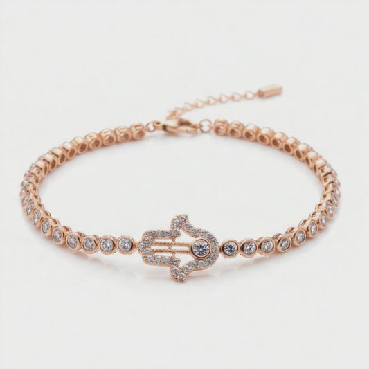 Gourmette Khmisa Rose Gold